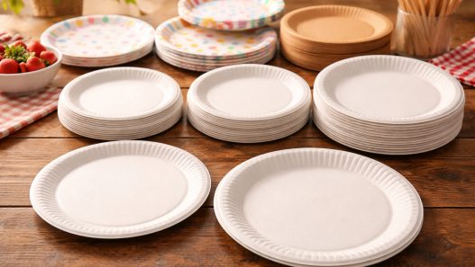 Care sunt dimensiunile standard ale farfuriilor de carton disponibile comercial?