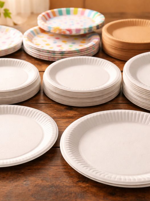 Care sunt dimensiunile standard ale farfuriilor de carton disponibile comercial?